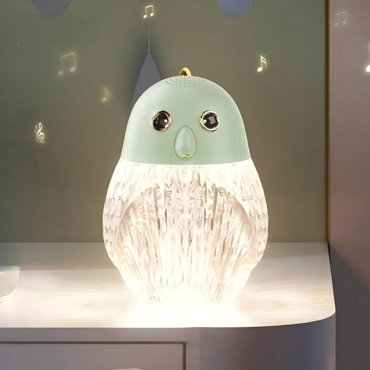 Parrot Decor Table Lamp: Cordless Music Night Light for Nightstand Bedroom Nursery - Birthday Christmas Gift for Teen Kid Girl Boy Daughter Age 6-12
